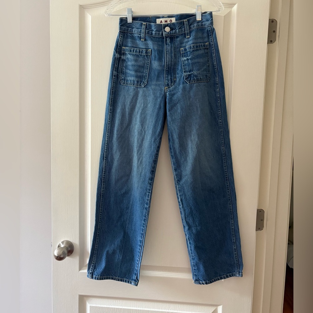 AMO Patch Pocket Denim Jeans